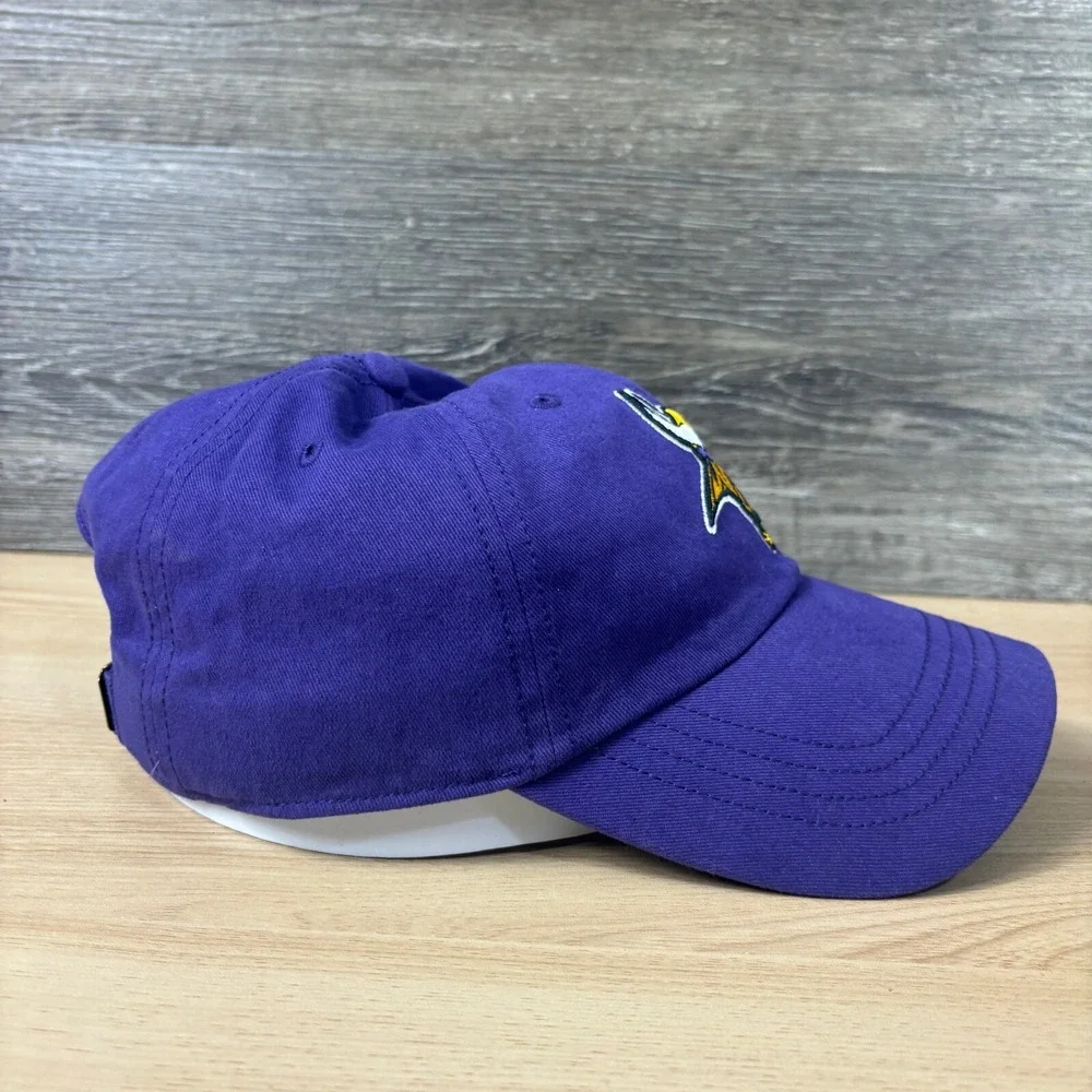 Minnesota‎ Vikings Hat Cap Strap Back Womens Purple NFL Football '47 Adjustable